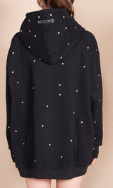 モデル:164cm(着用サイズ:FREE 着用カラー:BLK)