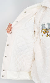 モデル:164cm(着用サイズ:FREE 着用カラー:WHT)