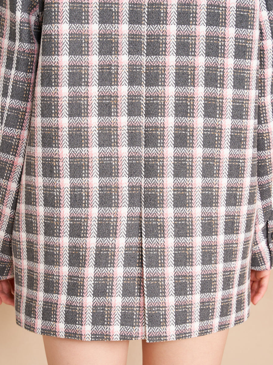 モデル:164cm(着用サイズ:FREE 着用カラー:GRY)
