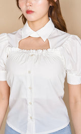 モデル:164cm(着用サイズ:FREE 着用カラー:WHT)