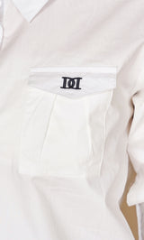 モデル:164cm(着用サイズ:FREE 着用カラー:WHT)