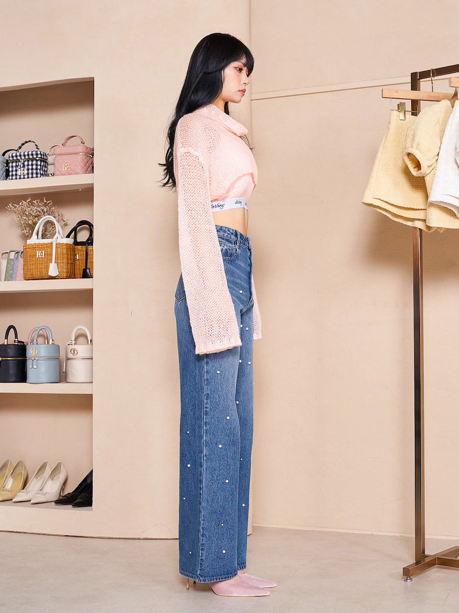 モデル:164cm(着用サイズ:S 着用カラー:BLU)