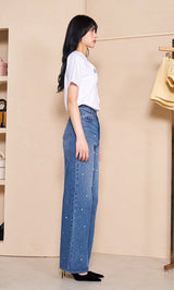 モデル:164cm(着用サイズ:FREE 着用カラー:WHT)