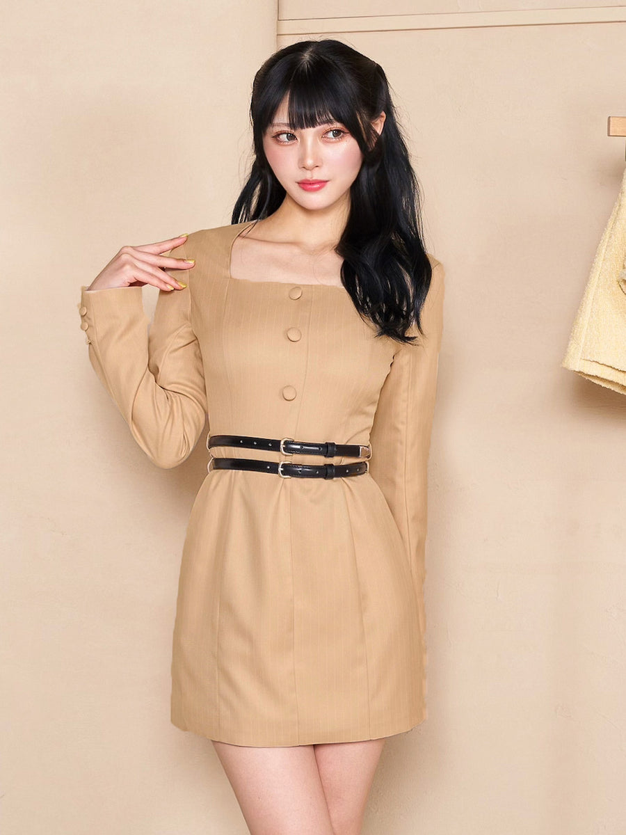 モデル:164cm(着用サイズ:FREE 着用カラー:BEG)