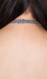 モデル:164cm(着用サイズ:FREE 着用カラー:GRY)