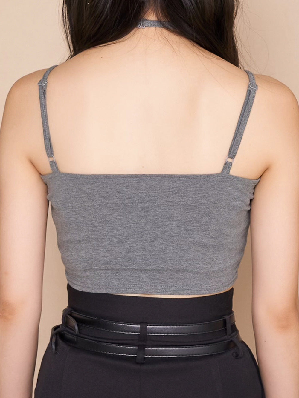 モデル:164cm(着用サイズ:FREE 着用カラー:GRY)