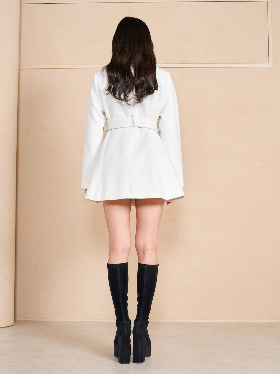 モデル:164cm(着用サイズ:FREE 着用カラー:WHT)
