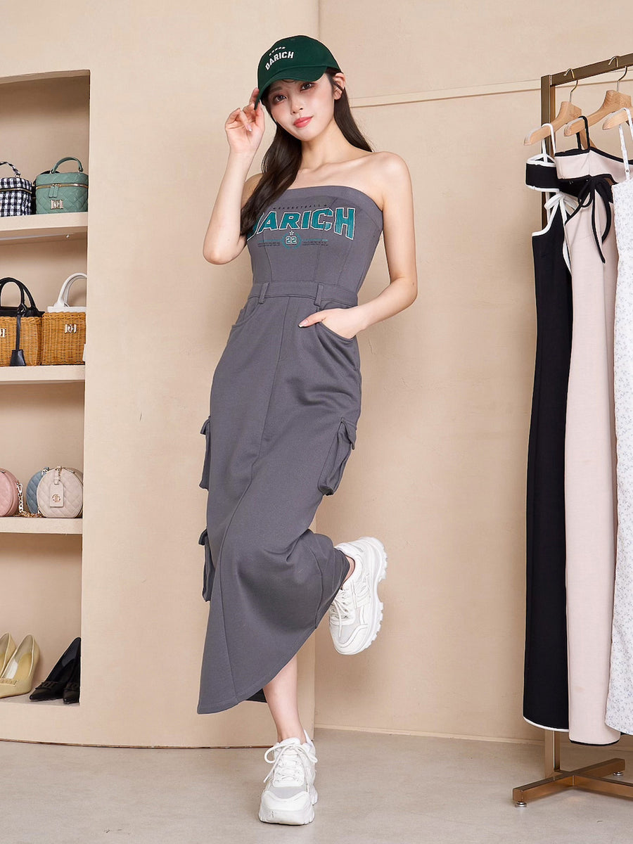 モデル:164cm(着用サイズ:FREE 着用カラー:C-GRY)