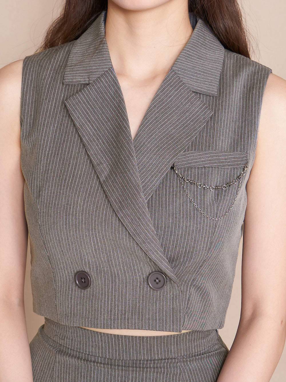 モデル:164cm(着用サイズ:S 着用カラー:GRY)
