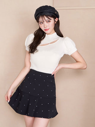 モデル:164cm(着用サイズ:FREE 着用カラー:WHT)