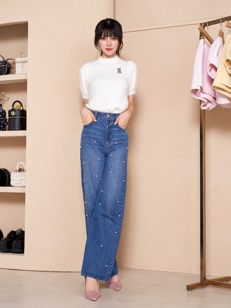 モデル:164cm(着用サイズ:FREE 着用カラー:IVO)