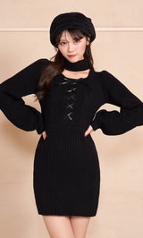 モデル:164cm(着用サイズ:FREE 着用カラー:BLK)