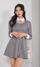 モデル:164cm(着用サイズ:FREE 着用カラー:GRY)