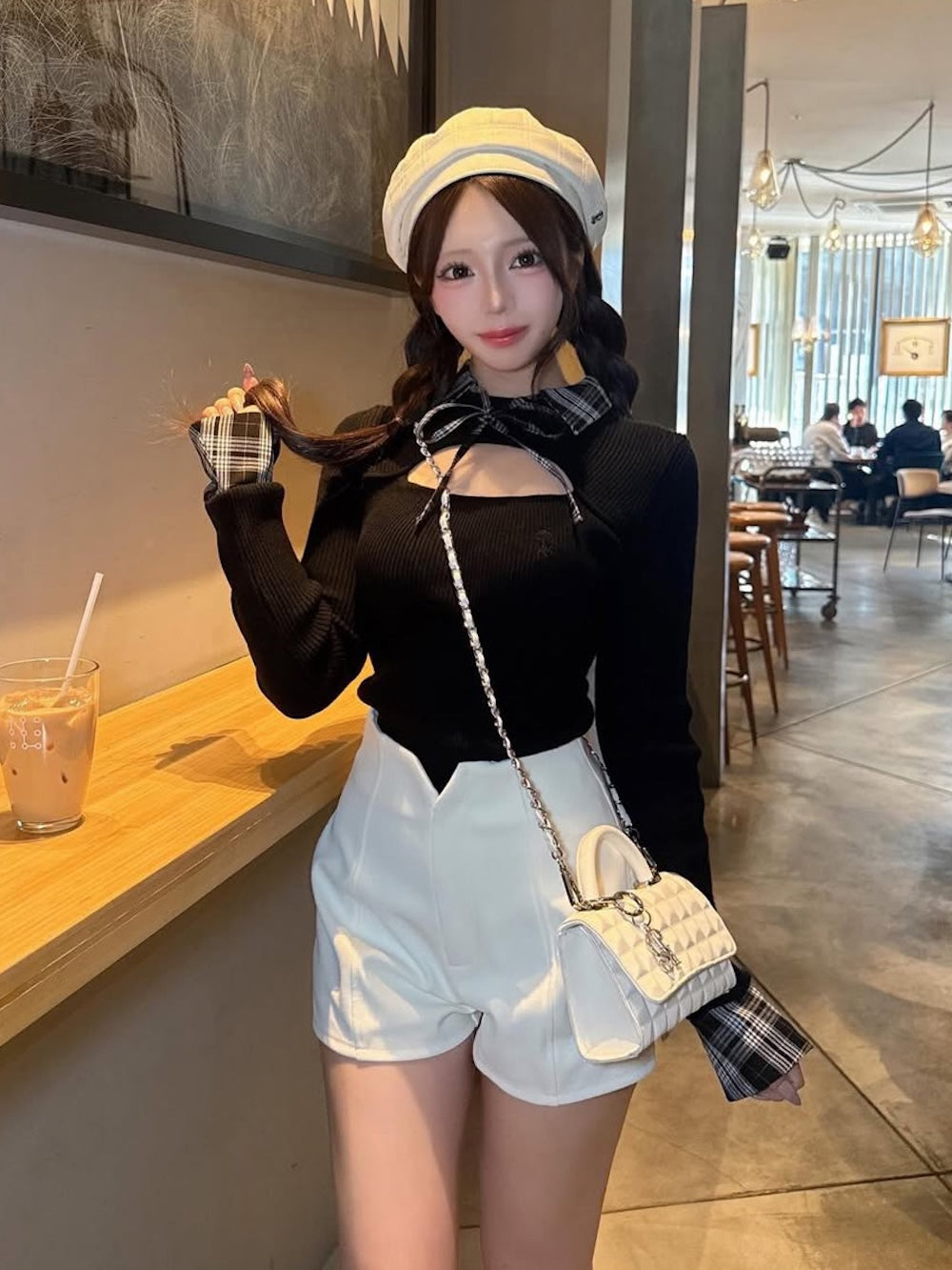 サイズ:FREE カラー:IVO