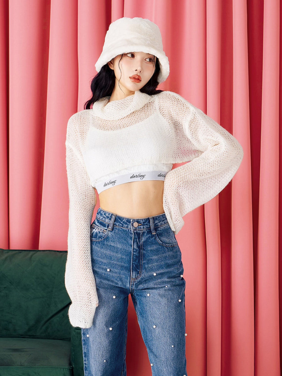 モデル:160cm(着用サイズ:FREE 着用カラー:WHT)