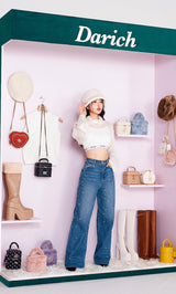モデル:160cm(着用サイズ:S 着用カラー:BLU)