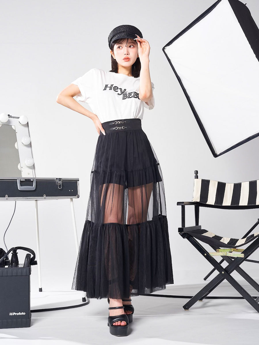モデル:160cm(着用サイズ:FREE 着用カラー:BLK)