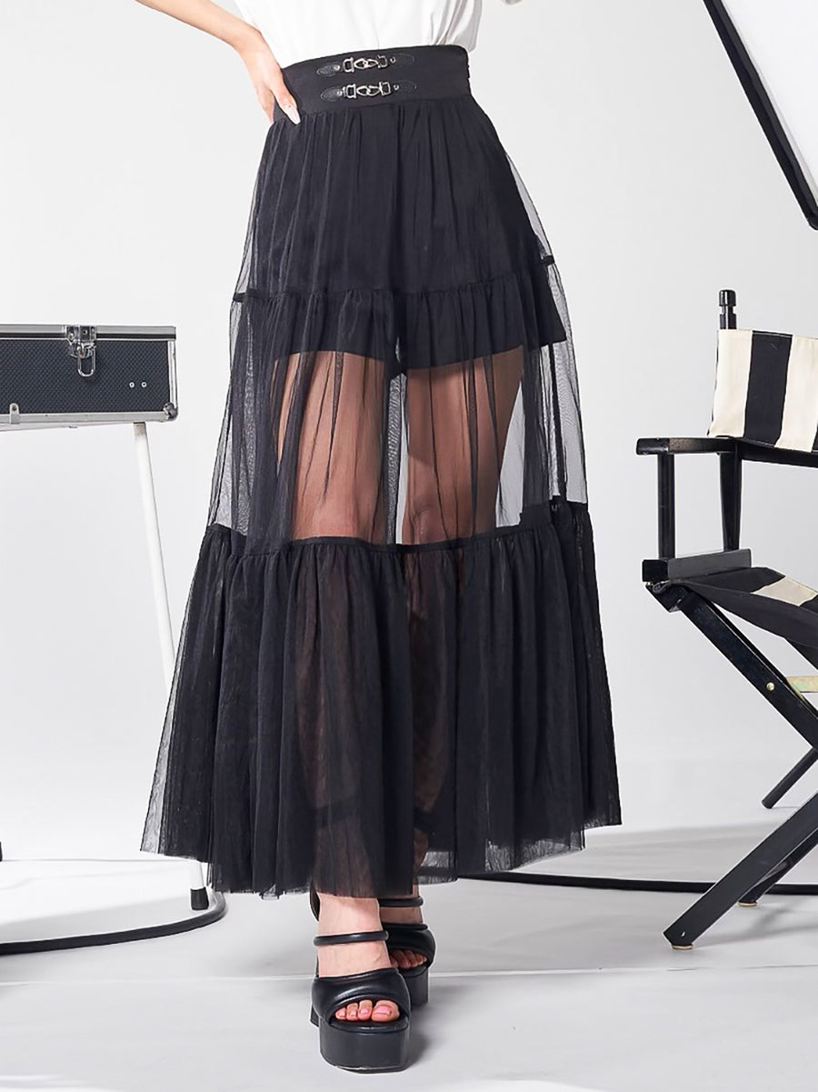 モデル:160cm(着用サイズ:FREE 着用カラー:BLK)