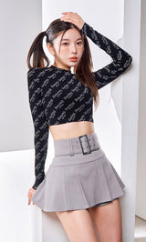 モデル:160cm(着用サイズ:S 着用カラー:GRY)