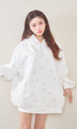 モデル:160cm(着用サイズ:FREE 着用カラー:WHT)