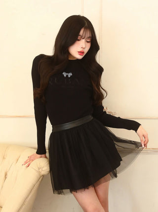 モデル:160cm(着用サイズ:S 着用カラー:BLK)
