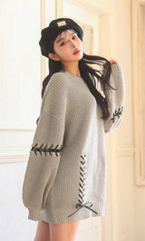 モデル:160cm(着用サイズ:FREE 着用カラー:GRY)