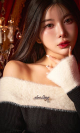 モデル:160cm(着用サイズ:FREE 着用カラー:BLK)