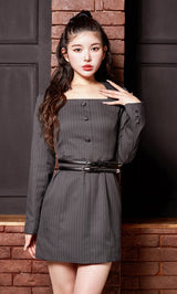 モデル:160cm(着用サイズ:FREE 着用カラー:C-GRY)