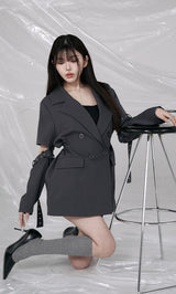 モデル:160cm(着用サイズ:FREE 着用カラー:C-GRY)