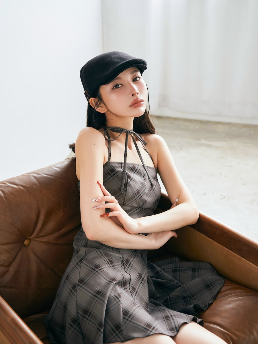 モデル:160cm(着用サイズ:FREE 着用カラー:GRY)