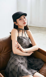 モデル:160cm(着用サイズ:FREE 着用カラー:GRY)