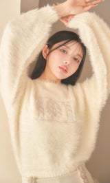 モデル:160cm(着用サイズ:FREE 着用カラー:IVO)