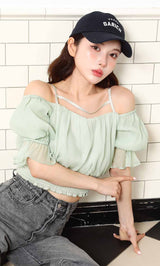 モデル:160cm(着用サイズ:FREE 着用カラー:MNT)