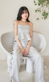 モデル:160cm(着用サイズ:FREE 着用カラー:GRY)