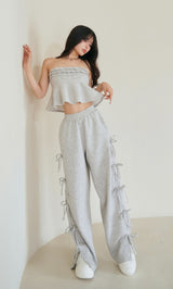 モデル:160cm(着用サイズ:FREE 着用カラー:GRY)