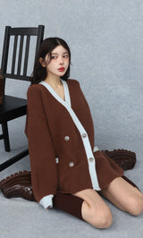 モデル:160cm(着用サイズ:FREE 着用カラー:BRN)