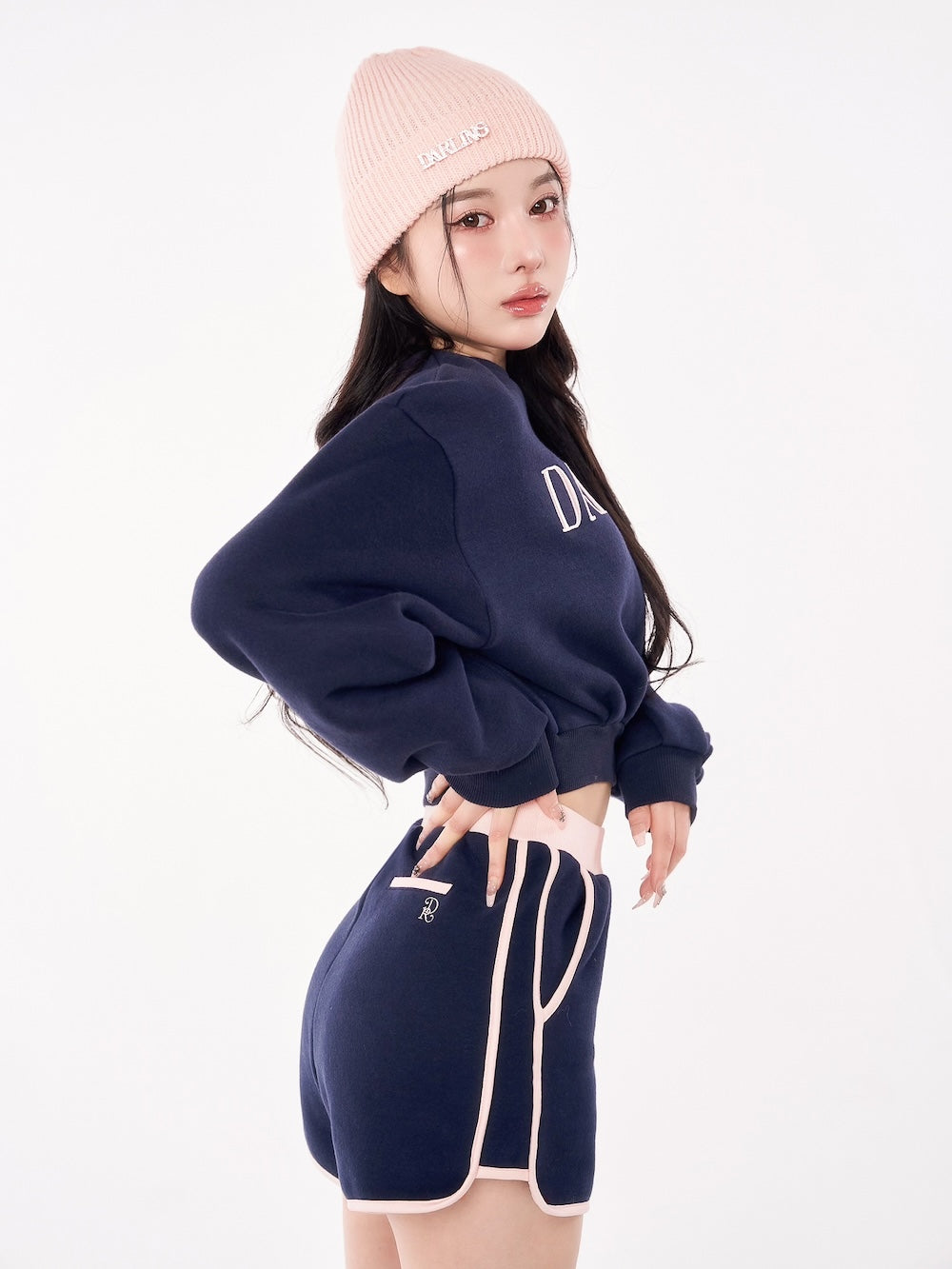 モデル:160cm(着用サイズ:FREE 福袋カラー:WHT)