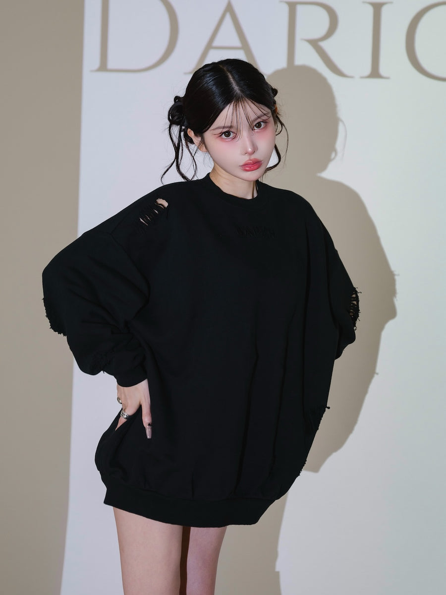 モデル:160cm(着用サイズ:FREE 着用カラー:BLK)