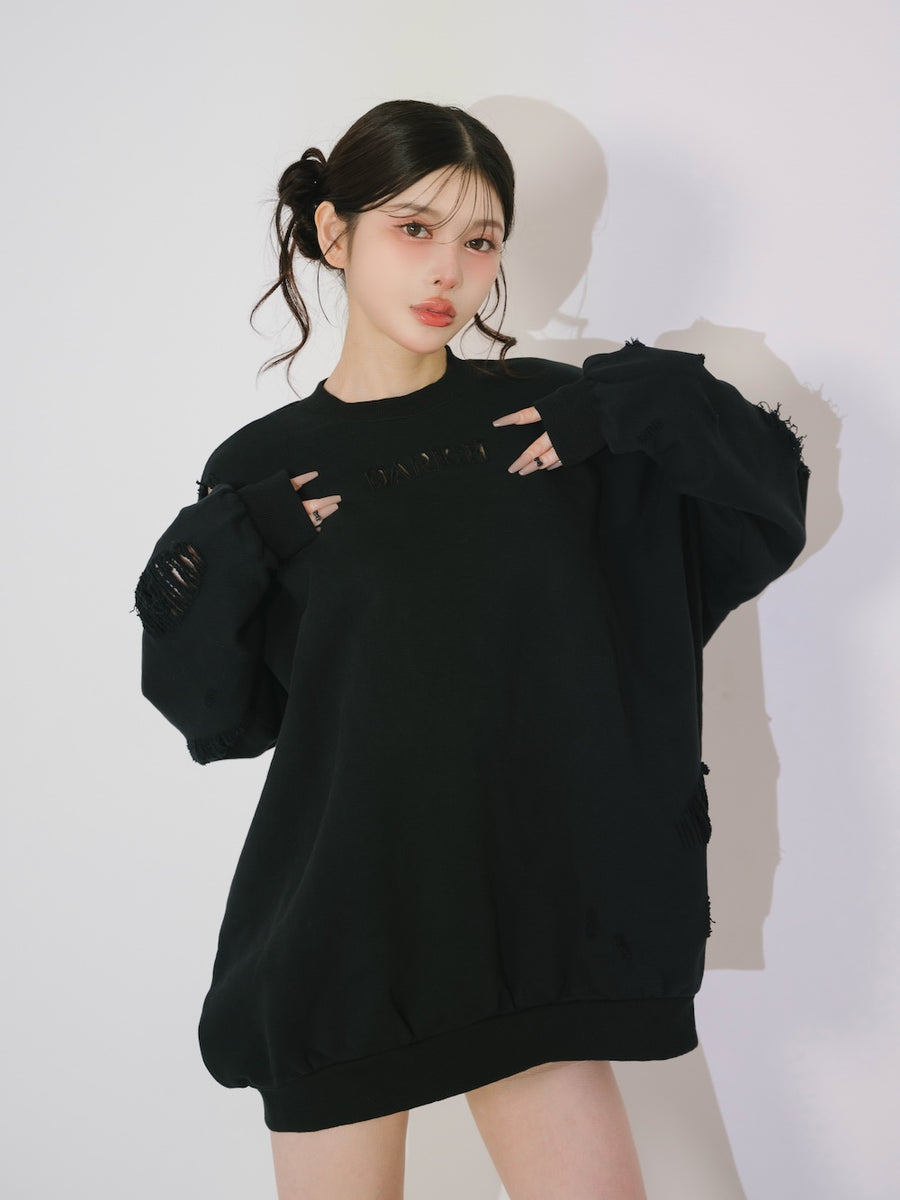 モデル:160cm(着用サイズ:FREE 着用カラー:BLK)