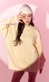モデル:160cm(着用サイズ:FREE 着用カラー:YEL)