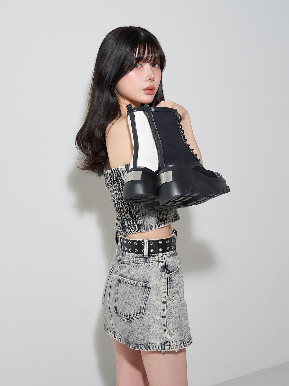 サイズ:L カラー:WHT/BLK