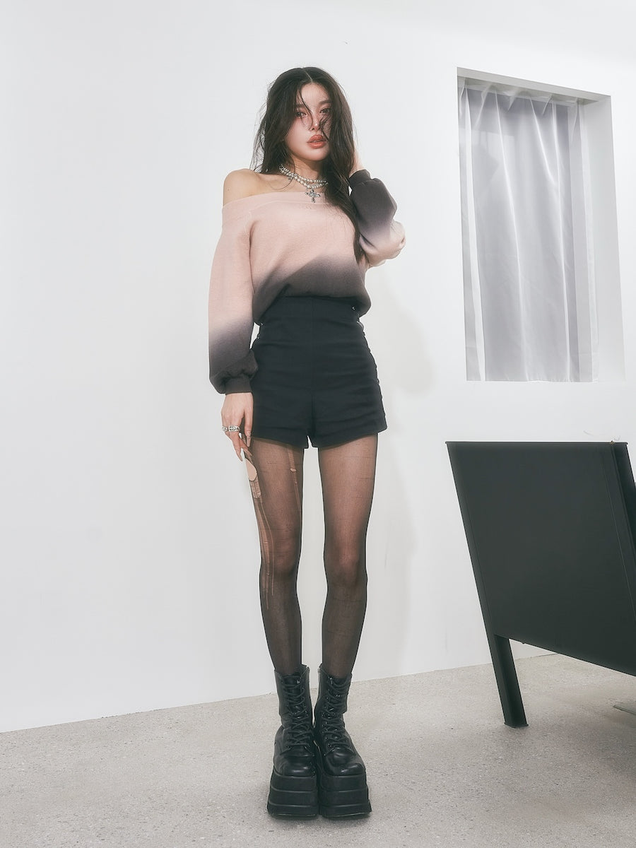 モデル:160cm(着用サイズ:S 着用カラー:BLK)