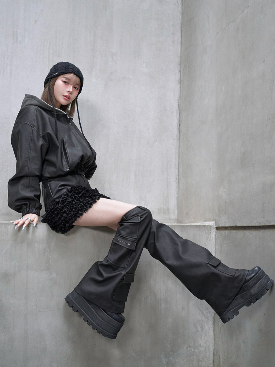 サイズ:FREE カラー:BLK