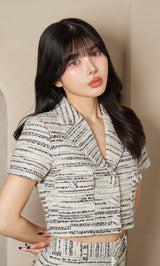 モデル:160cm(着用サイズ:FREE 着用カラー:WHT)