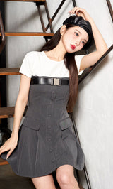 モデル:160cm(着用サイズ:FREE 着用カラー:GRY)