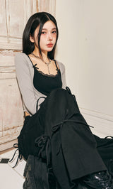 モデル:160cm(着用サイズ:S 着用カラー:BLK)