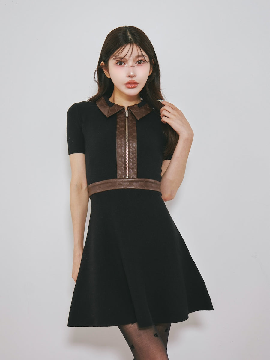 モデル:160cm(着用サイズ:FREE 着用カラー:BLK)