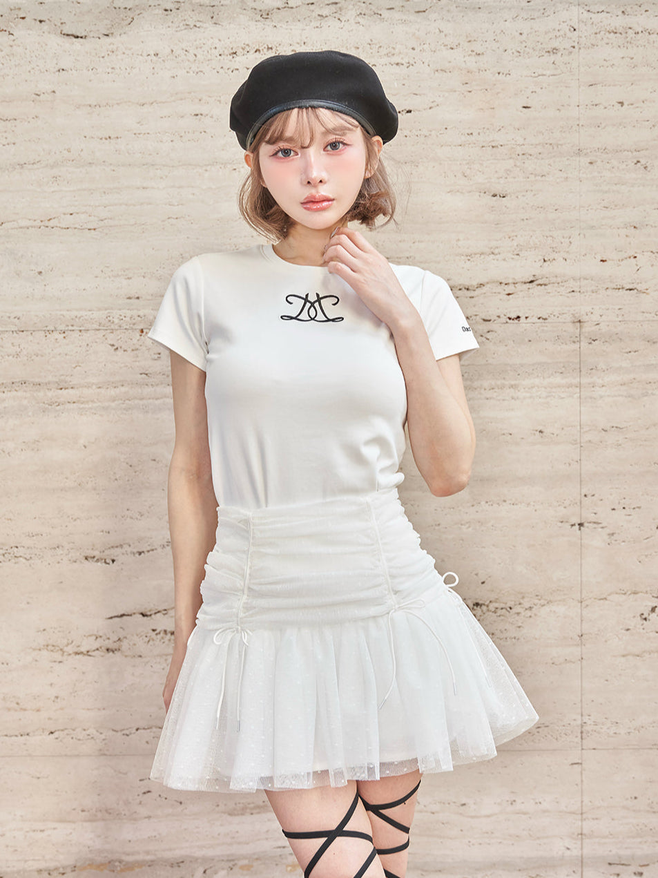 シアーエンブロイダリーTシャツ – Darich (ダーリッチ)