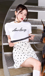 モデル:160cm(着用サイズ:FREE 着用カラー:WHT)