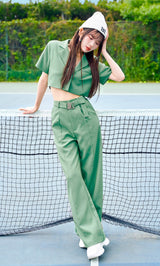 モデル:160cm(着用サイズ:FREE 着用カラー:MNT)